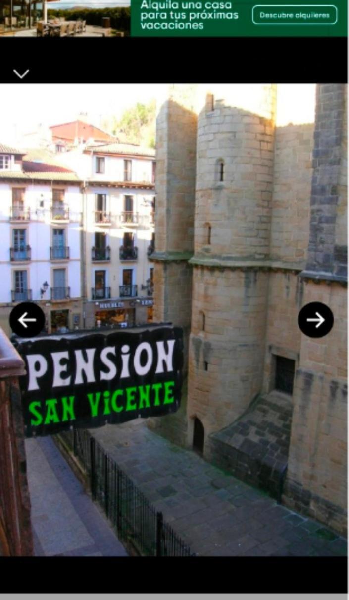 Pension San Vicente San Sebastián Eksteriør bilde
